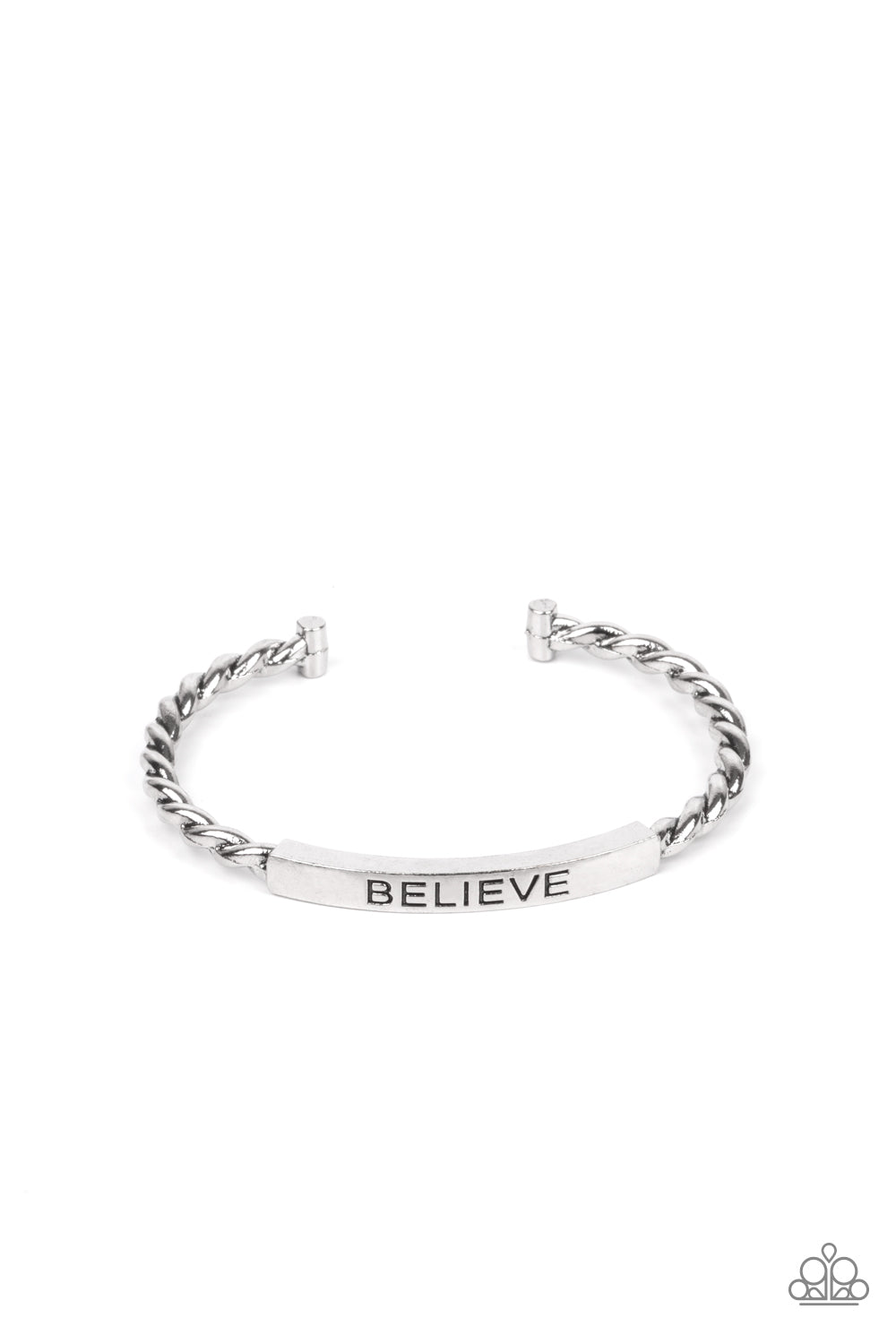 Keep Calm and Believe - Silver- Paparazzi